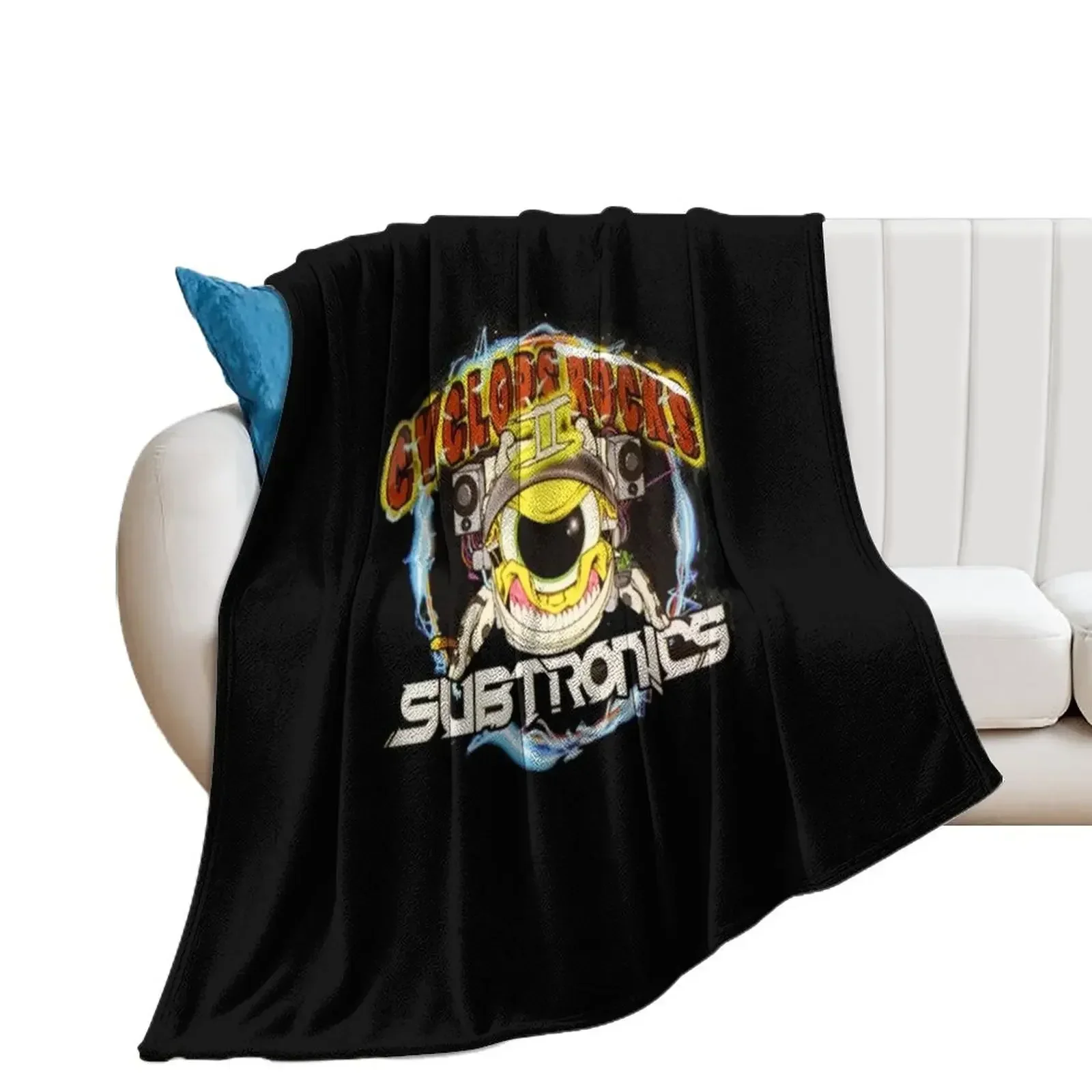 subtronics - Cyclops Rocks Throw Blanket Multi-Purpose Thermal warm winter Blankets