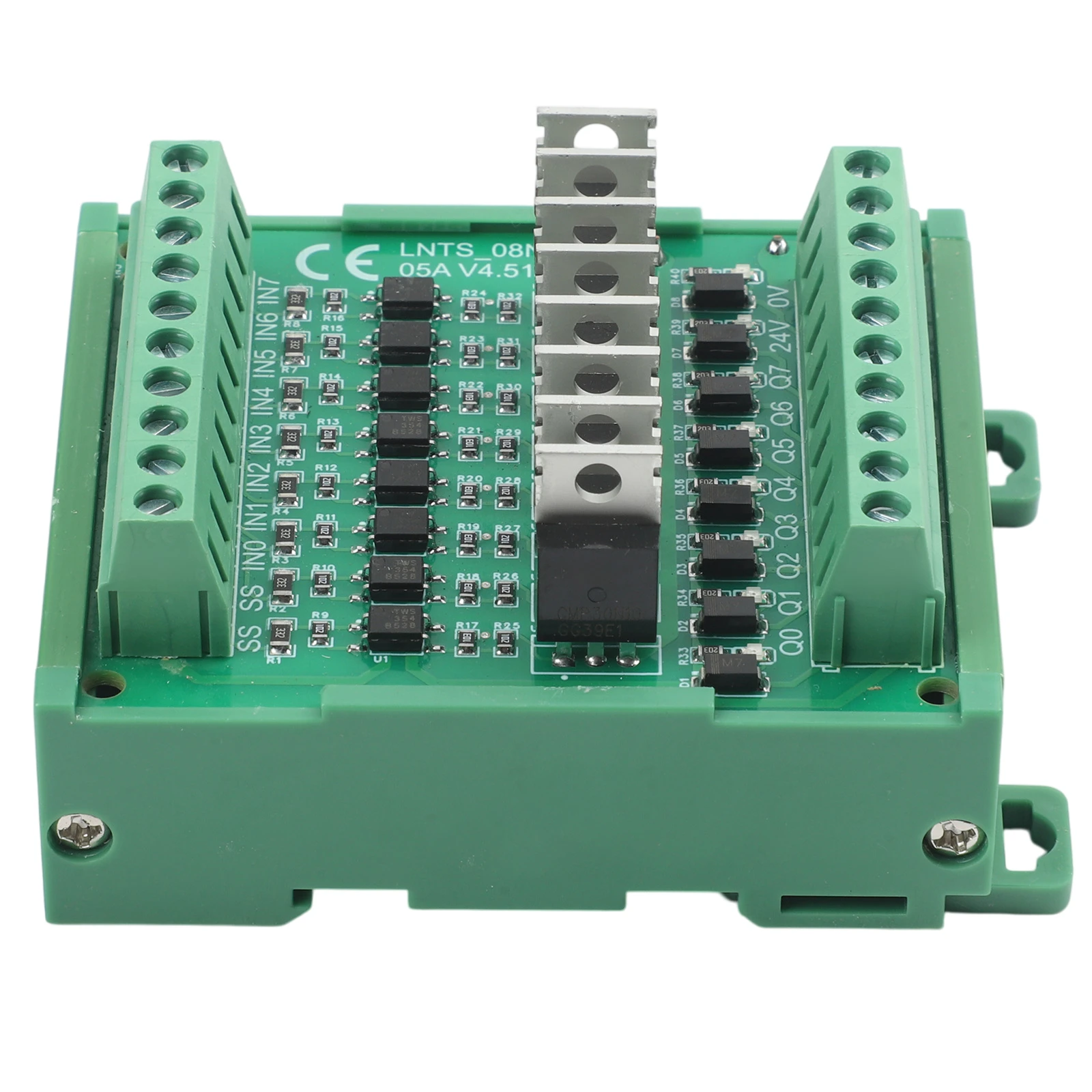 for plc Control Module 8 Channel DC Increase Board with NPN Output 5A for 12/24VDC Industrial Automation and Relay Control