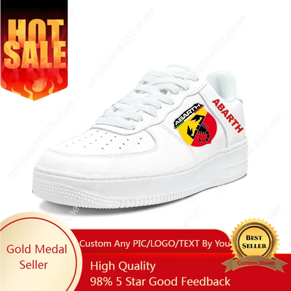 

A-Abarths Casual Shoes Platform Shoe Sneakers Mens Womens Teenager Flats Custom Made Sneaker 3D Graffiti Kateboarding Footwear