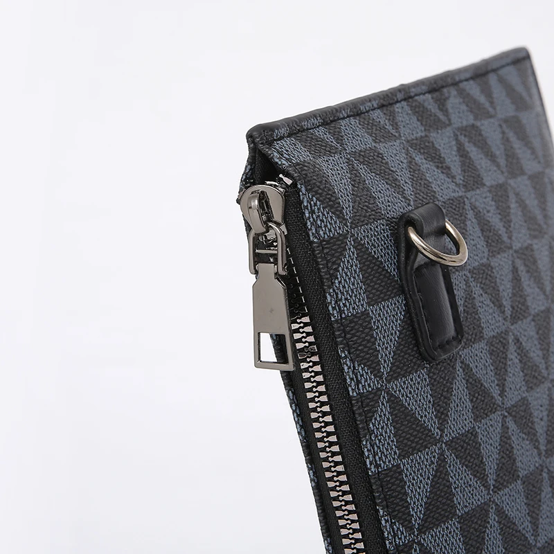 2026 New Men's Business Casual Clutch Bag Fashion Shark Print Envelope Bag Wallet Phone Bag Large Capacity Men's Gifts Pouch Pho image 5