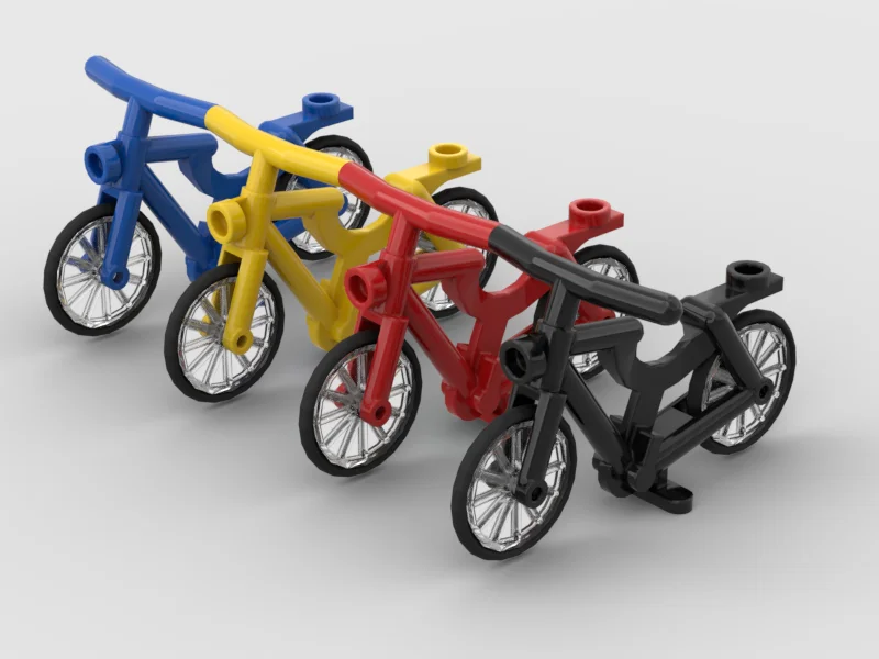 *Mini Bicycle * 1681 5 pcs DIY enlighten block brick part No. 4719 Compatible With