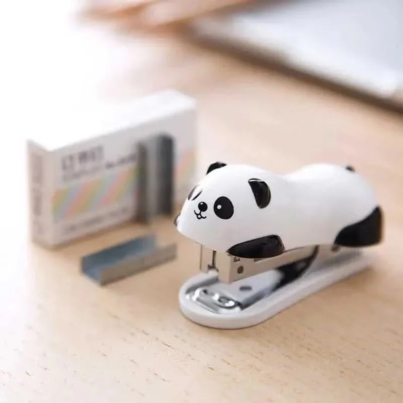 Panda Mini Stapler – Cute Small Desk Stapler with Staples Included - Image 6