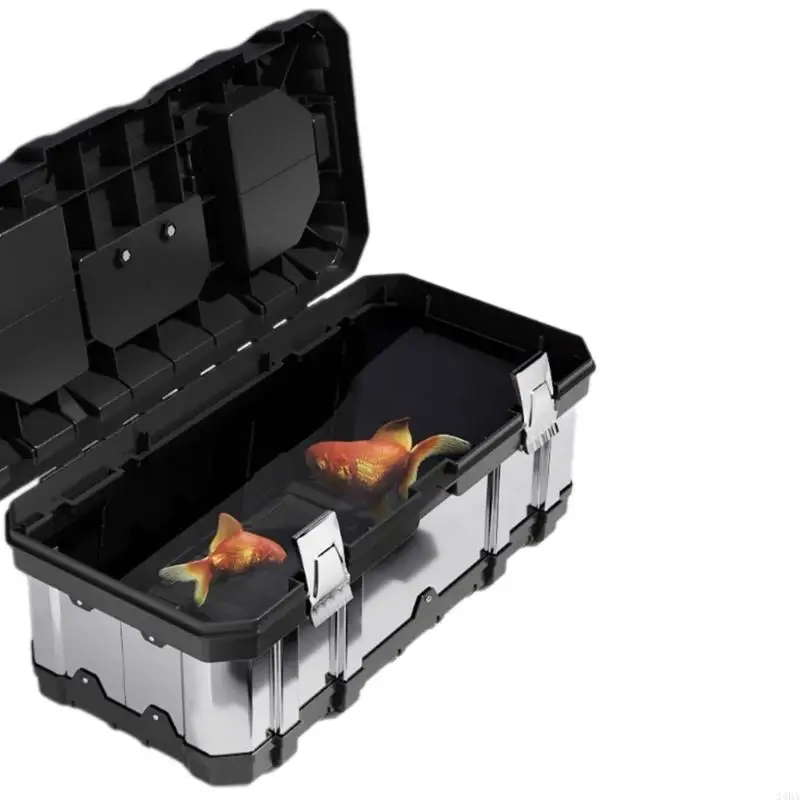  Tool Case Shockproof and Durable Thickened Stainless Steel Anti Shock Tool Box