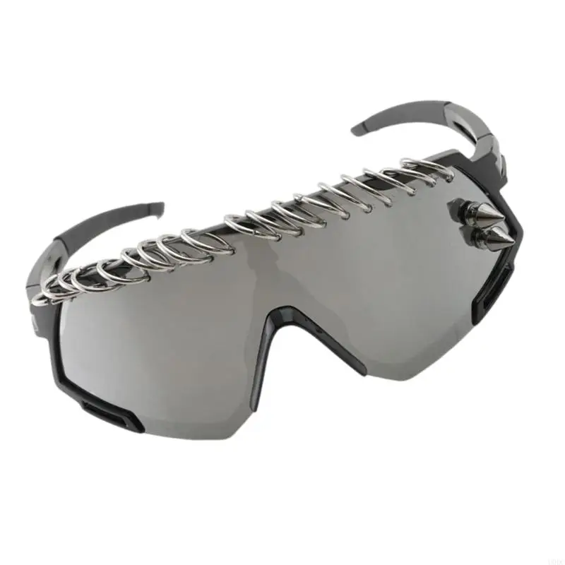 نظارات الشارع الشهير لركوب الدراجات بعدسات كبيرة الحجم لتعزيز السلامة، نظارات عصرية مريحة للرياضة ملابس غير رسمية Y166