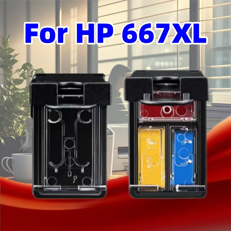 

Перезаряжаемый картридж 667XL для принтера HP Deskjet Plus Ink Advantage 6075 6475 6476 1275 2374 2375 2376 2775 2776 hp667 Cartucho