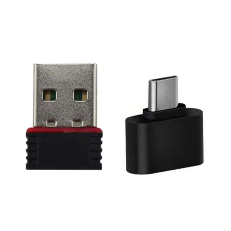 2025 محول WIFI جديد RTL8188FTV مع موصل USB OTG مناسب لدعم شبكات الألعاب اللاسلكية و USB