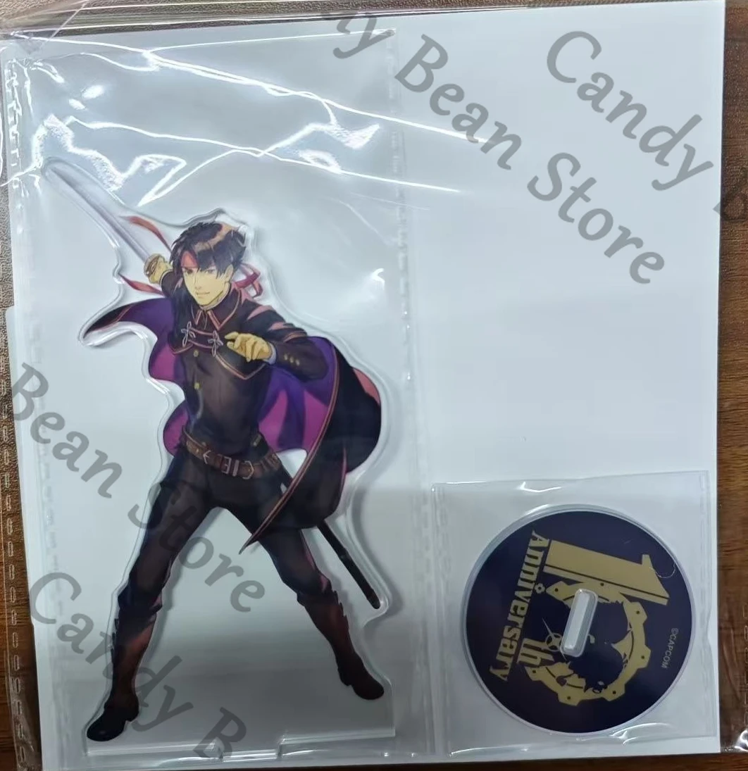 

Подлинная аниме Ace Attorney Barok Van Zieks Asōgi Kazuma, акриловая фигурка, подставка для косплея, мультяшный стоячий знак, индикаторная доска на Рождество