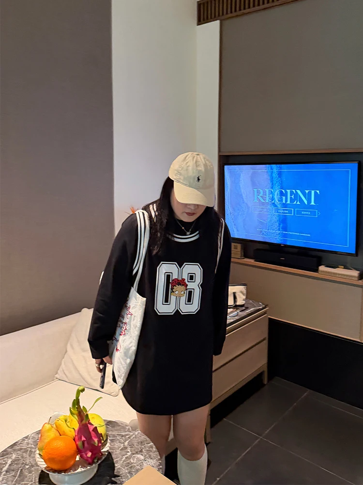 

Повседневное свободное платье-обманка в стиле ретро с пэчворком, большие размеры, женская одежда, легко носить, удобный крой, прямая юбка-труба