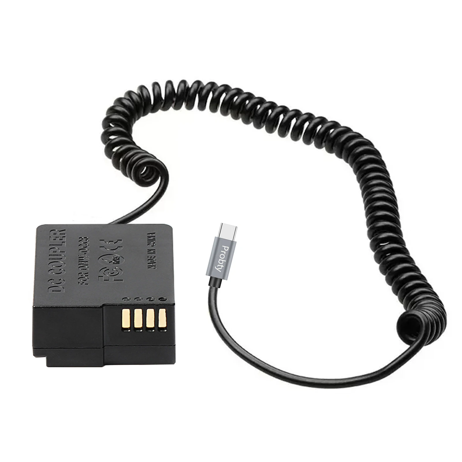 Type-C PD DMW-BLC12 Dummy Battery DMW-DCC8 AC Power Adapter for Panasonic FZ200 FZ300 FZ1000 FZ2500 G5 G6 G7 G80 G85 GX8
