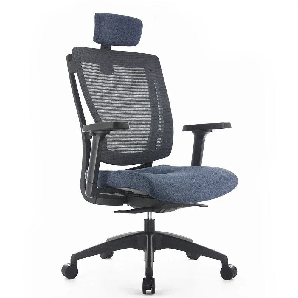 High-back Ergonomic Executive Black Office Chair With Patent