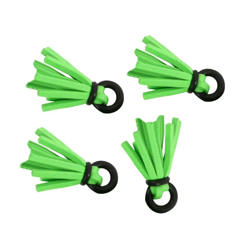 4pcs Fly Fishing Strike Indicator Foam 2.9cm Floating Foam High Visibility Yarn Strike Indicator Fishing Tackle Accessories