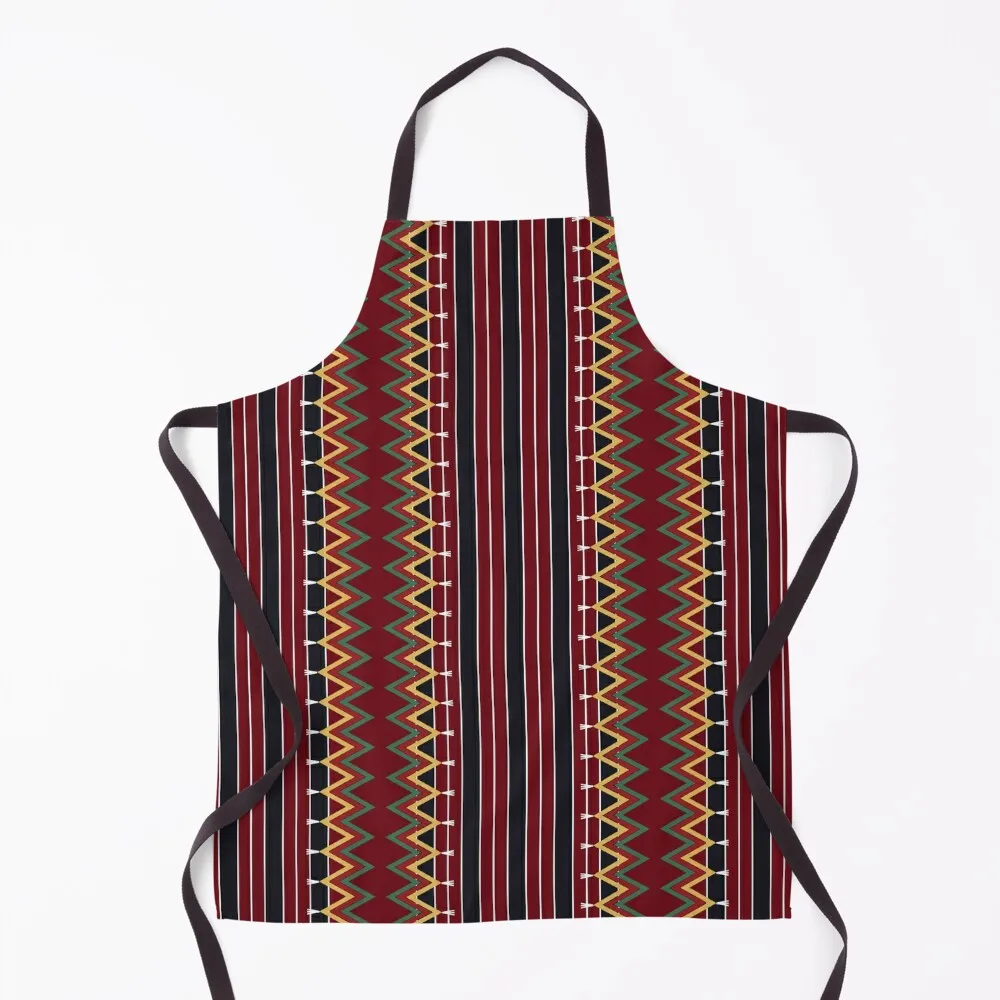 

Tribal Weave Pattern 1 Apron barber men with pockets christmas kitchen cloths Apron