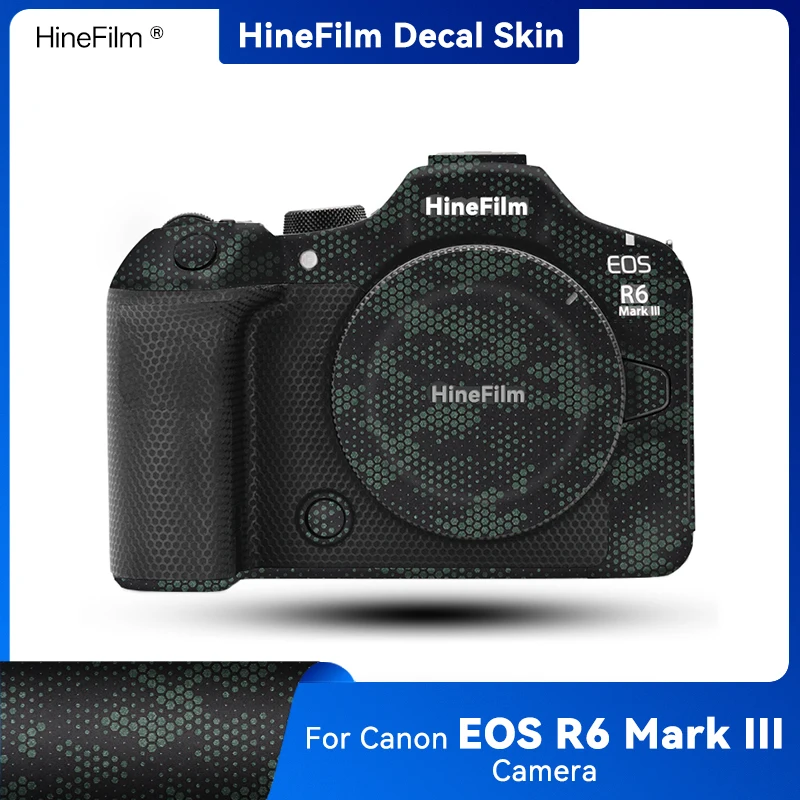 

Hinefilm Skin for Canon R63 Camera Decal Skin R6III Wrap Cover for Canon EOSR6 Mark III Camera Sticker R6M3 Protective Skin