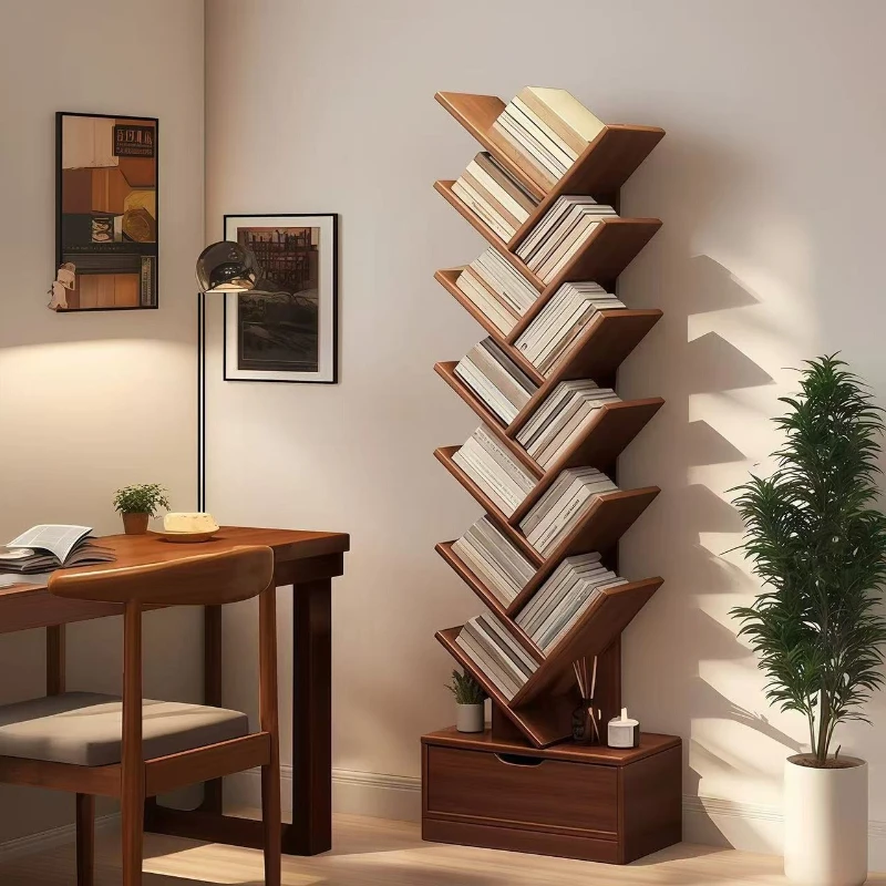 Modern Shelf Magazine Racks Ladder Living Room Office Furniture Magazine Racks Storage Artificial Board Furniture Magazin MHSNJ