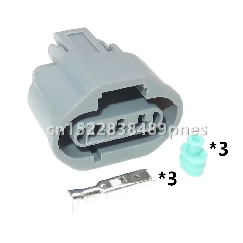 3 Pole Left Slot Waterproof Automobile Wiring Harness Connector 7183-1334-30 For Auto