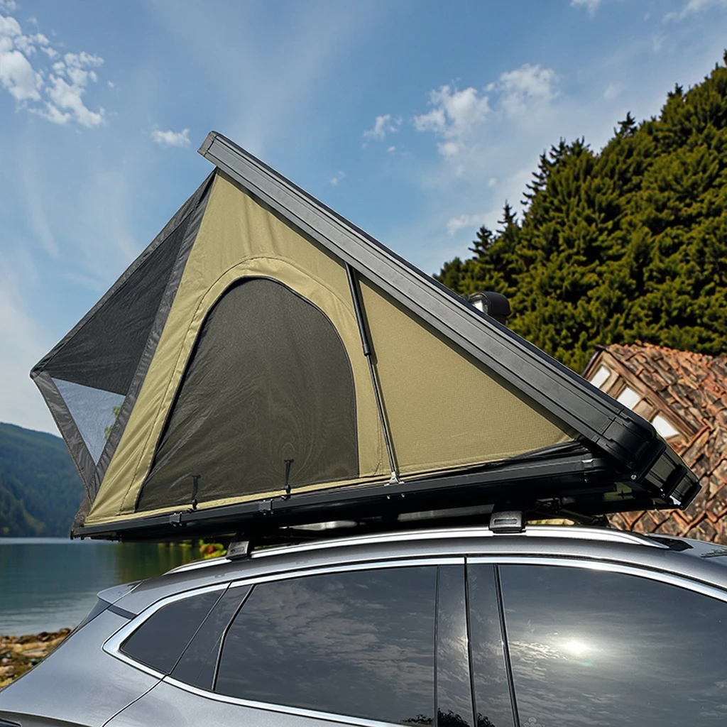 Best Quality Waterproof Quick Setup Rooftop Camping Tent Large Space Light Weight Hard Roof Top Tent for Car