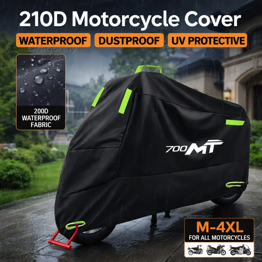 For CF MOTO 700MT 700 MT Motorcycle Cover Waterproof Outdoor Scooter UV Protector Rain Cover With Reflective