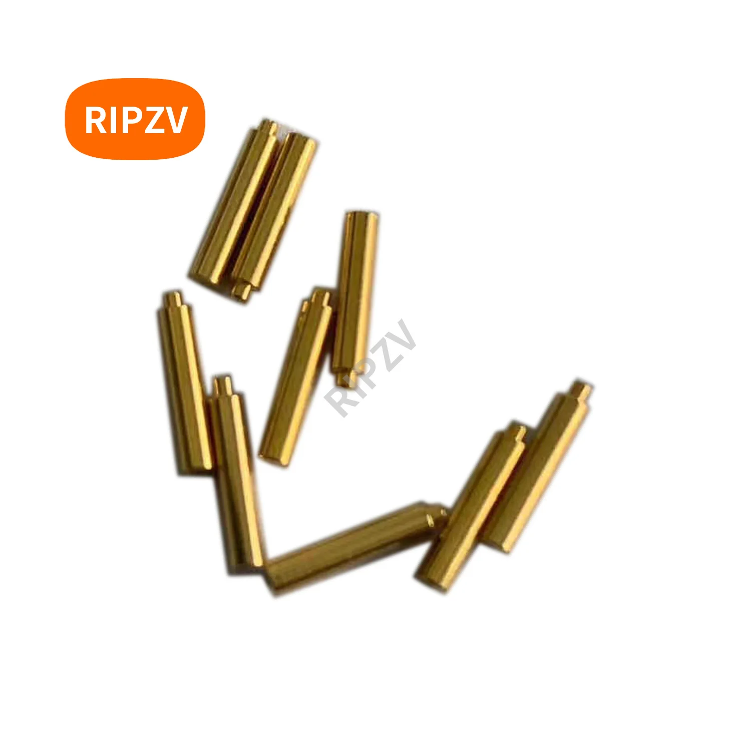 1000pcs 1.6x8.5mm female brass pogo pins connector for smartwatch RIPZV