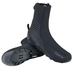 NEW Plus velvet thickening Cycling Road Shoes Covers Thermal Bicycle Overshoes Winter Road Bike Shoes Cover Waterproof Windproof