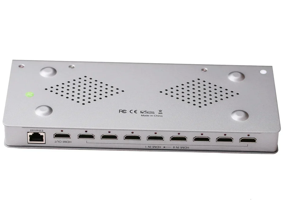4k 8x1 HDMI Multiviewer 4x1 Quad Screen Real Time Seamless Switch HDMI Multi Viewer 2 4 6 8 in 1 Out Multi Screen Splitter