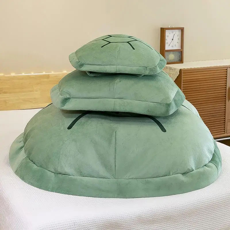 Muñeca de concha de tortuga para niños y adultos, almohada usable, herramienta para dormir, ropa de muñeca de felpa, decoración para sala de estar, regalo de cumpleaños, nuevo, 2023