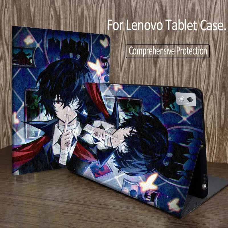 

Anime B-Bungos S-Strays D-Dogs For Legion Xiaoxin Pad P12 Pro Y900 GT 2023 2025 12.1 12.7 14.5 inch Tablet Case