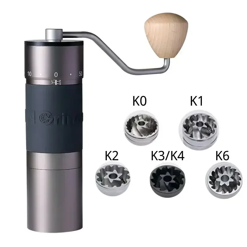 Kingrinder Manual Coffee Grinder 420 Baja Tahan Karat 38mm/48mm Burr Grinding Core Portable Penggiling Kopi Gilingan Tools