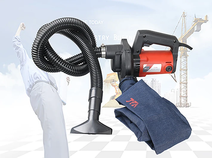 220V Industrial Grade Dust Collector Vacuum Cleaner Dust Blower 1200W For Electric Cutting Slotting Milling Slotting Machine