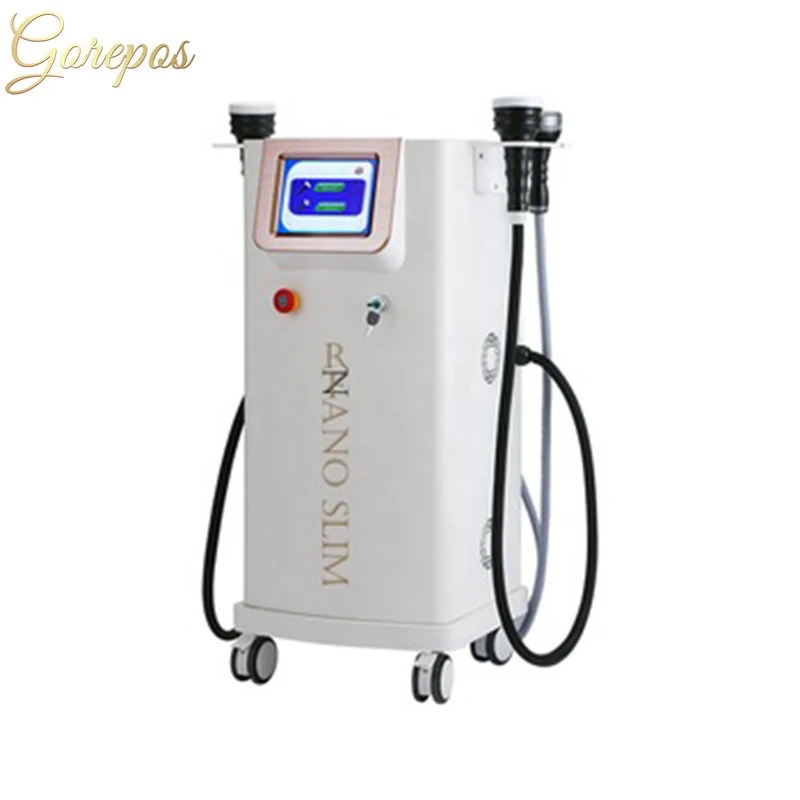 Gorepos New 2 In 1 Vacuum Cavitation Microwave Body Contouring Cellulite Removal Cellulite Therapy Massage Slimming Equipment