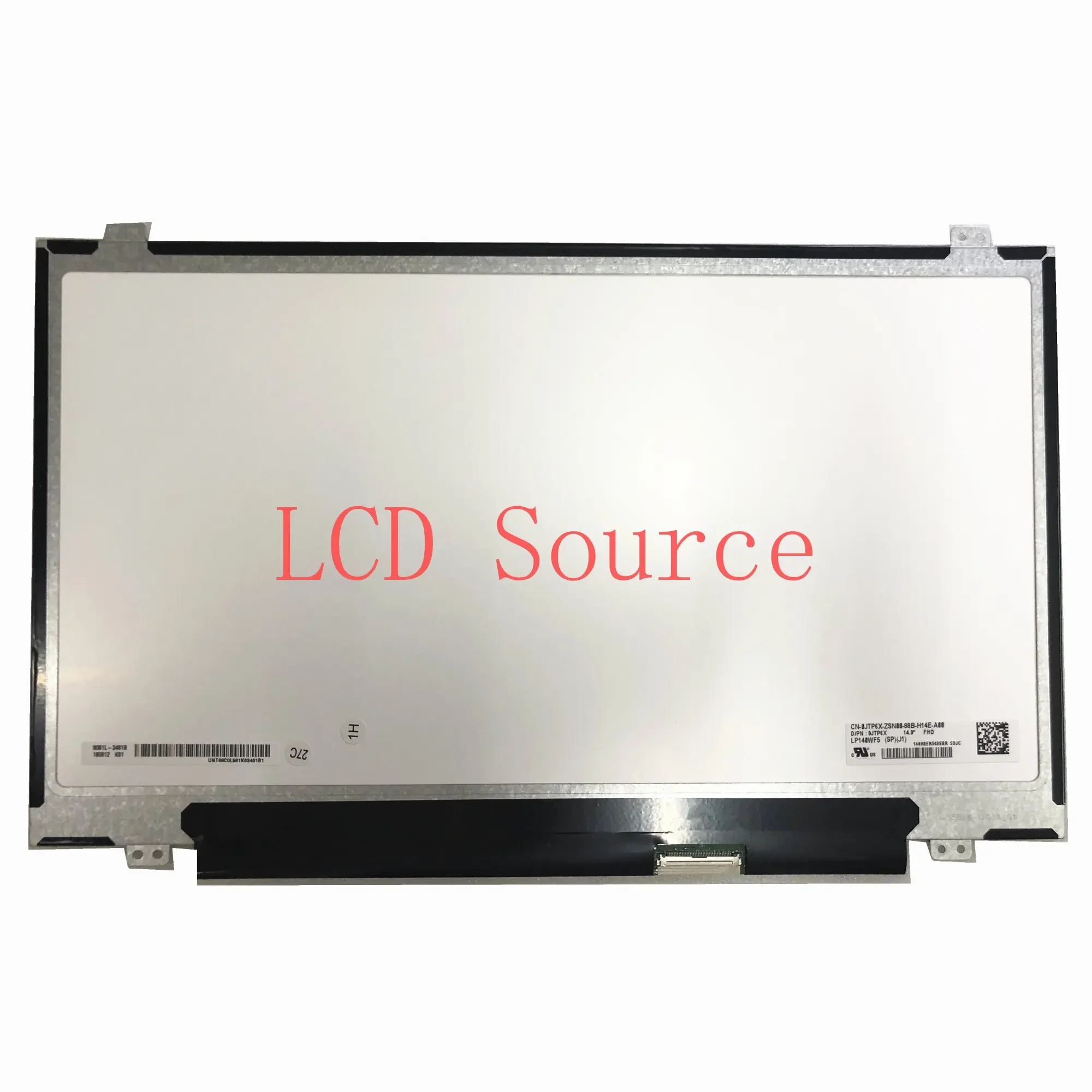 Lp140wf5 spj1 LP140WF5-SPJ1 14.0 ''1920x1080 edp 40 pins fhd ips display matrix panel d/pn: 0 jtp6x laptop lcd led touchscreen