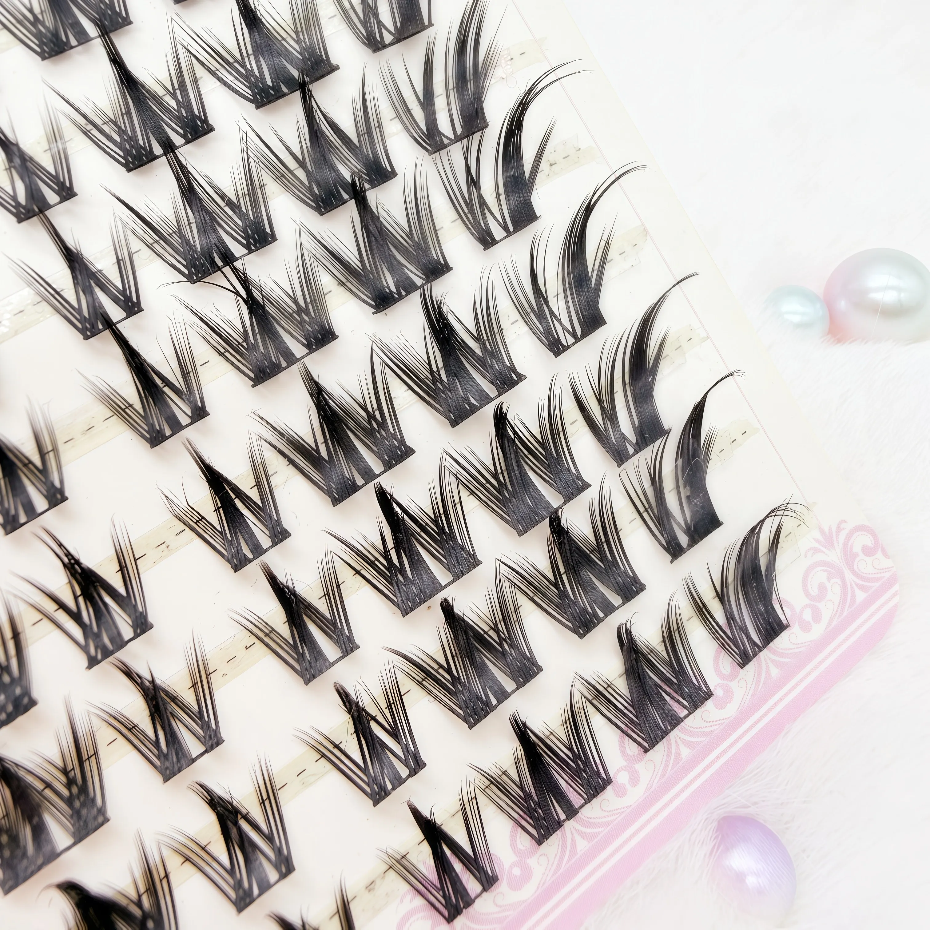 80 pares de pestañas postizas  - Eyelash Extension Japanese Style reseña y precio