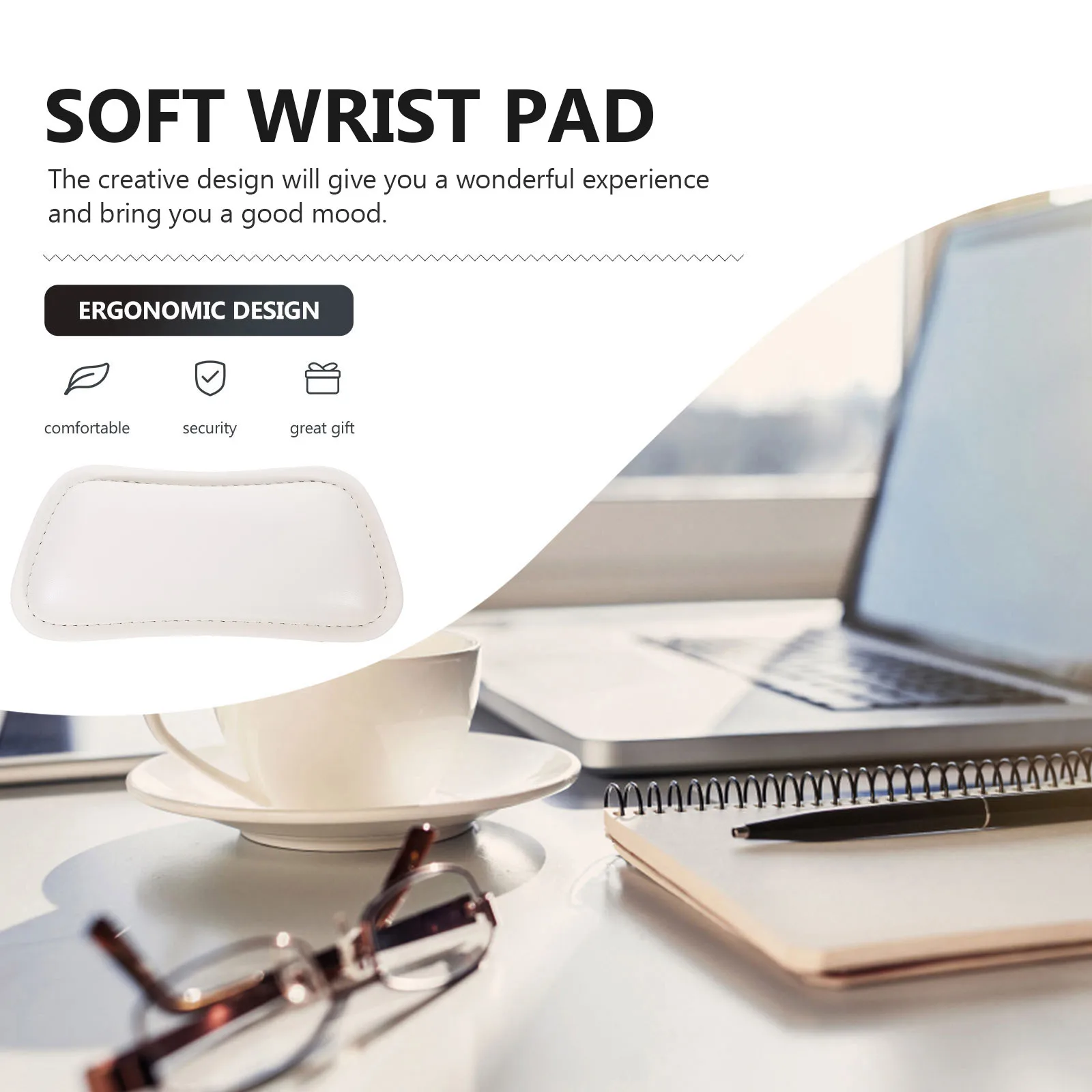 Descanso de apoio de pulso ergonômico almofada de pulso confortável teclado mouse descanso de mão para jogos escritório computador mouse pad antiderrapante