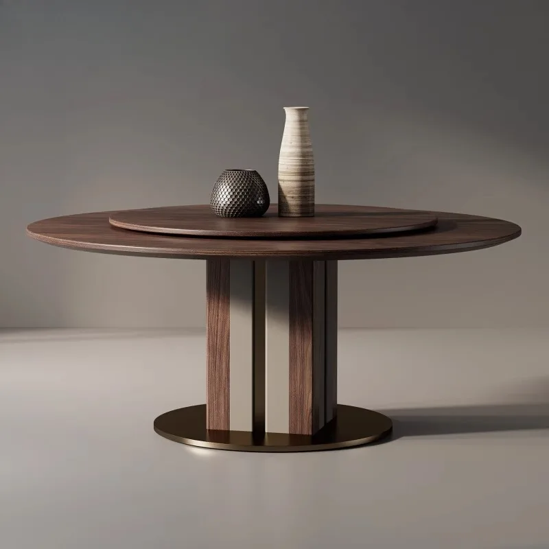 Mesas De comedor cuadradas De madera, Mesas De comedor centrales modernas italianas nórdicas, Mesas De comedor para habitación, Mesas De Restaurante, juegos De mesas De comedor