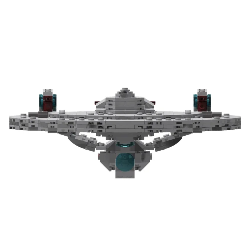 719pcs MOC Constitution III USS Enterprise-G, Smooth Edition Building Blocks Festival Gift Inspiring Creative Birthday