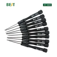 BST-8800E Precision Disassemble Screwdriver 10 In 1 Star Shape 1.2mm Pentalobe Opening Repair Tool Kits Set For Macbook IPhone