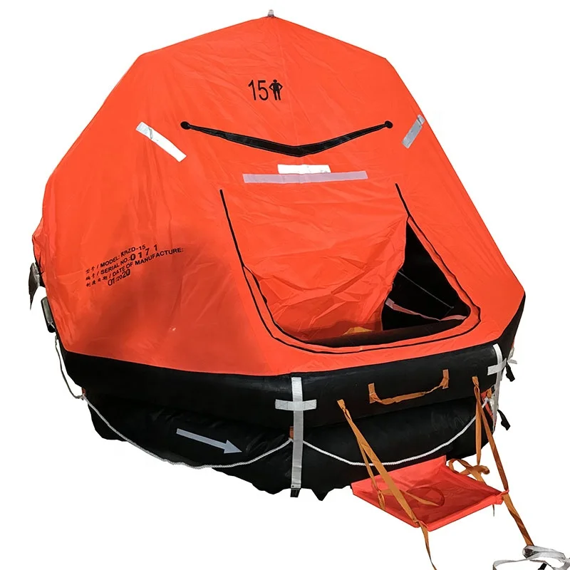 سلم حبل الطيار الخشبي للهروب من الطوارئ البحرية للسفينة