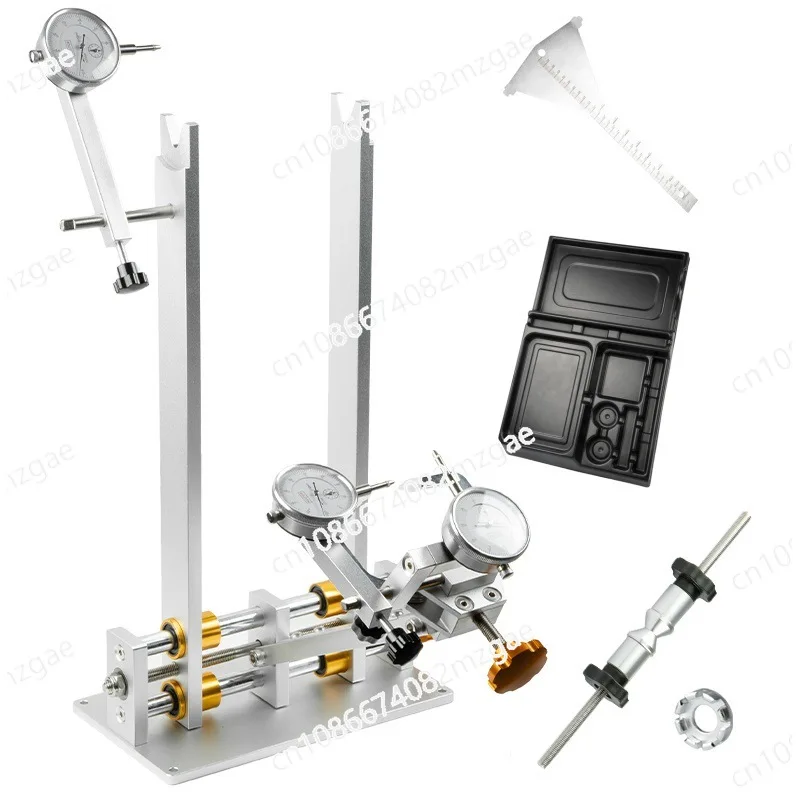 Professional Grade Mountain Bicycle Wheel Rim Alignment Adjustment Tool with Precision Correction System Features