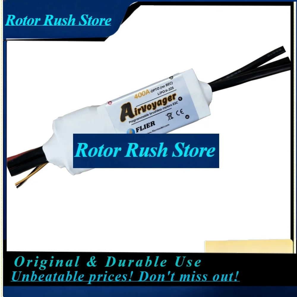 RoRuSFlier 92V 400amp Esc Brushless OPTO Motor Controller For RC Agricultural Paraglider Toy Model