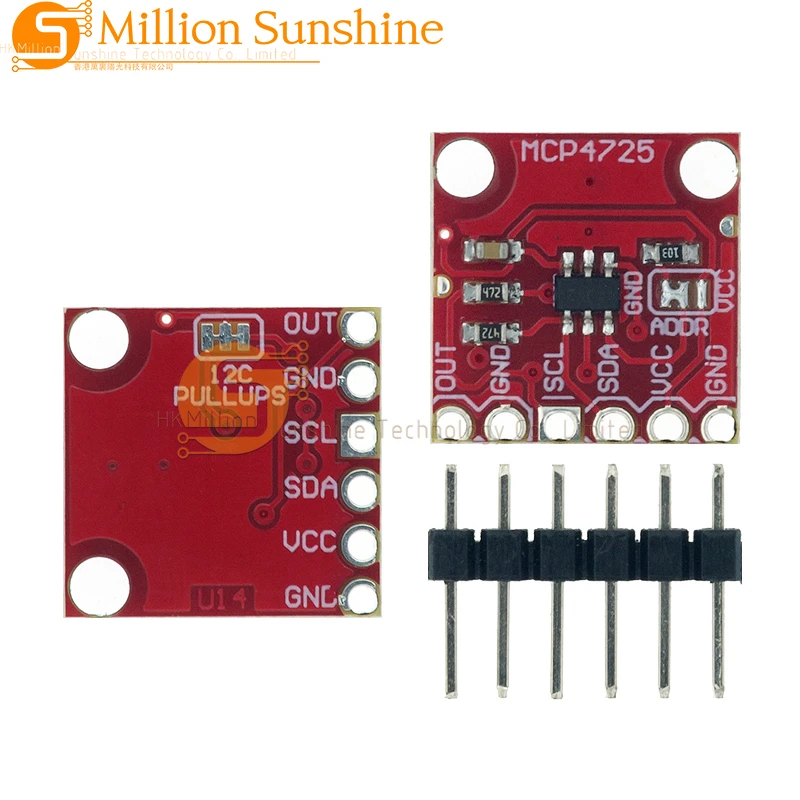 MCP4725 I2C DAC Breakout Module Development Board