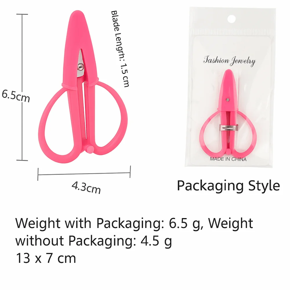 Mini piccole forbici affilate con coperchio Forbici artigianali con manico morbido in silicone Strumento portatile per carta tagliata in acciaio inossidabile