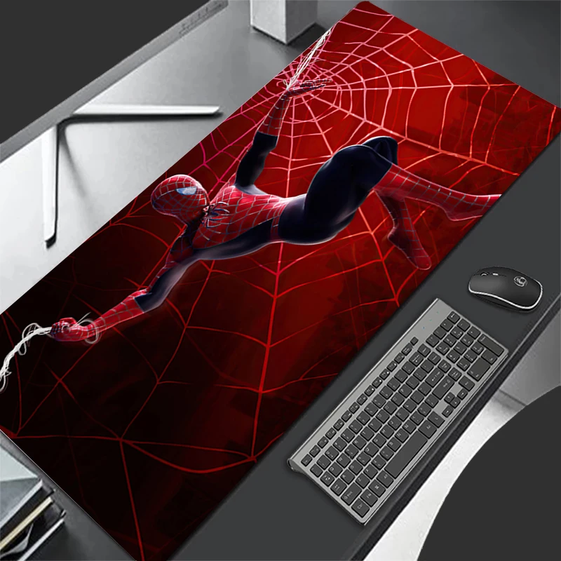 

Spider Man Marvel cartoon Pattern Game mousepad Pads Rubber Mouse Mat Desk Gaming Non-Slip Desk Mat Avengers Alliance superhero