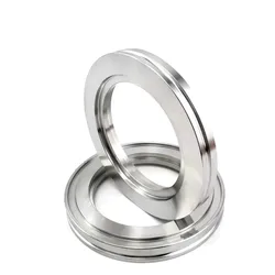 ISO vacuum inner welding flange caliper fixing flange ISO 63 ISO80 ISO100 ISO160 Stainless steel ISO-K vacuum flange