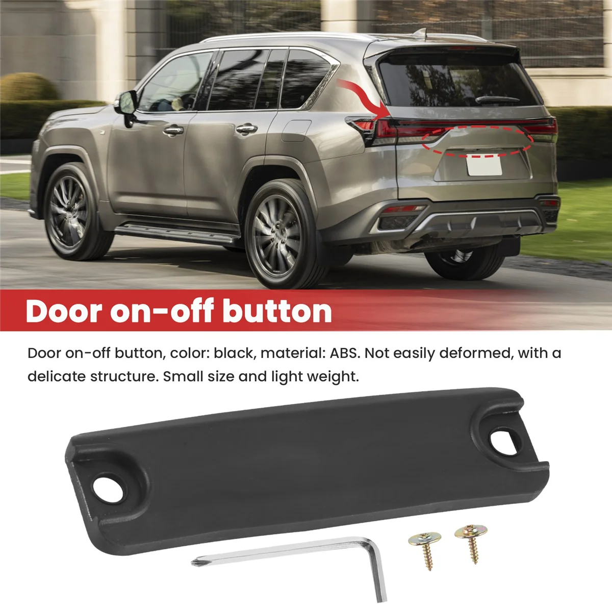 

Trending Trunk Hatch Liftgate Switch Latch Release Button Cover Replacement For