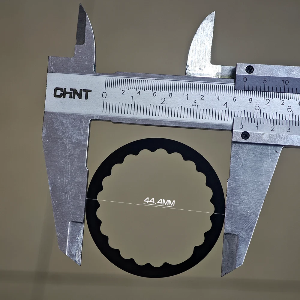 Aluminiumlegierung 7075-T6 Kurbelscheibe Dicke 0,5 mm für SHIMANO Direct Mount Kurbel Einstellen Kettenblatt Offset Fahrradteile – Detail 2