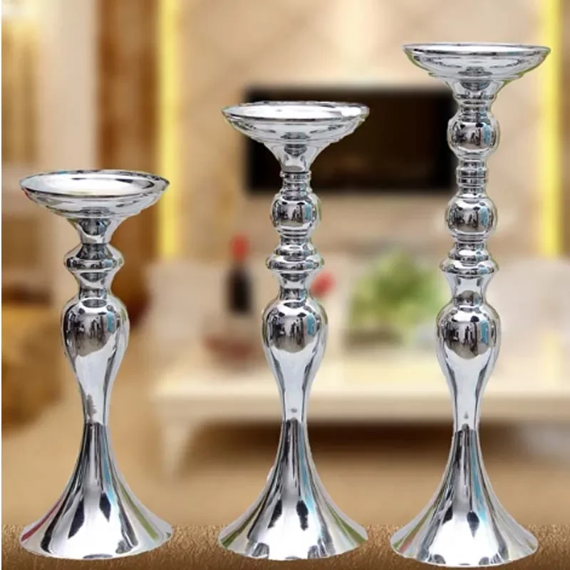 Clearance_Candle Holders Christmas Decorations Wedding Centerpieces Lantern Stand Home Gold Flower Vase Table Centerpiece Event  image 5
