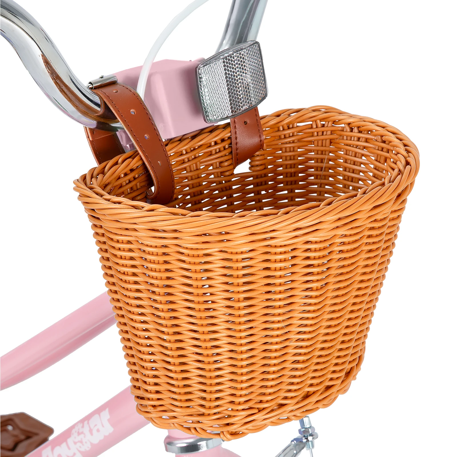 Joystar-トレーニングホイール付きの女の子用レトロスタイル自転車、ピンクのキックスタンド、2〜12歳の子供、12インチ、14インチ、16インチ、20インチ