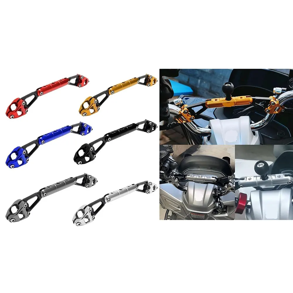 For HONDA PCX 125/150/160 Motorcycle Handlebar Crossbar Balance Bar Bracket Adjustable Balance Handlebar Holder Handle Extended