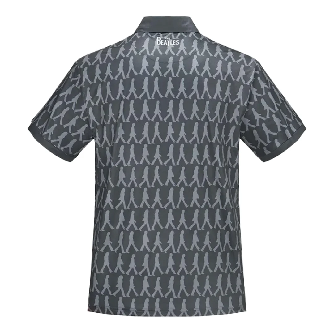 The Beatles Abbey Road Blue Dry-Fit Poloshirt, Sommer-Sport-T-Shirt für Herren, Rock-Musik-T-Shirt, Kinderbekleidung, T-Shirt, Y2k, Damen – Detail 5