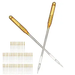Five  Size Needles For Singer Electric Sewing Machine Needle 9#+11#+14#+16#+18# Domestic Sewing Needle Titanium Plated Needle