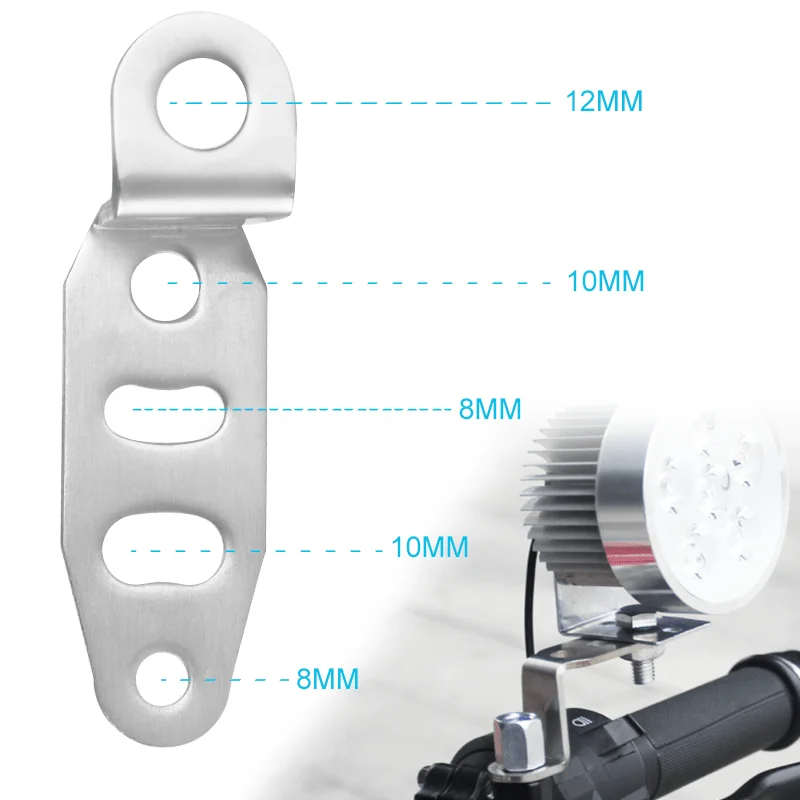Multi-Function Mounting Bracket For Motorcycle Headlight Rearview Mirror Spotlight Turn signal Fog light bracket support